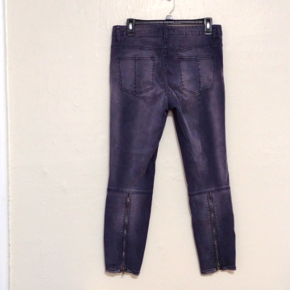 Free People Mid Rise Moto Jeans - Picture 3 of 11